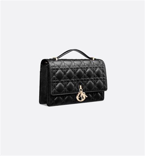 dior tasche henkel|My Dior Top Handle Tasche Cannage Lammleder in Schwarz.